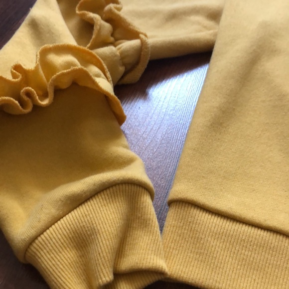 Sweater with Ruffled Sleeves - Picture 4 of 7